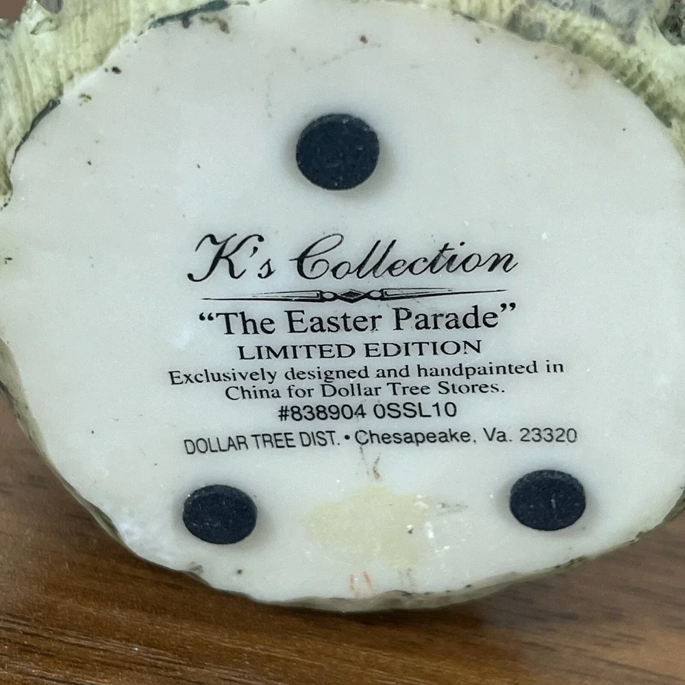 Vintage K's Collection‎ Easter Parade Bunnies Limited Edition Lot of 2 5.5